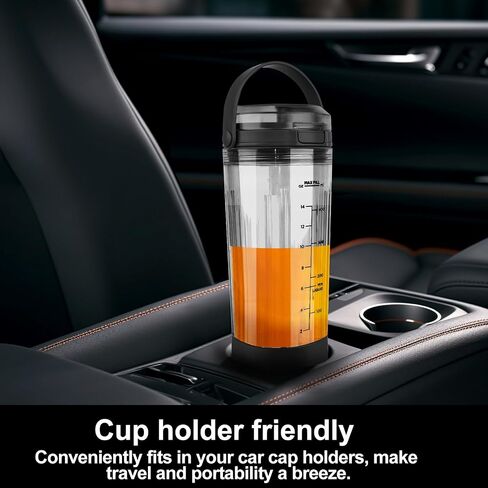 Blade Cover and Vessel Cap for Ninja Blast Portable Blender, Accessories, Replacement Parts, Leakproof, Dishwasher Safe, Food Grade. Grey in Saudi Arabia