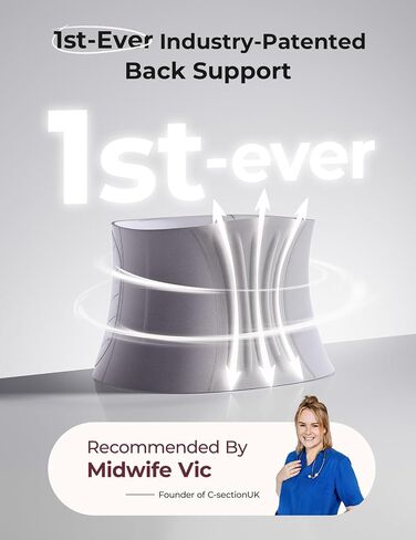 Momcozy Ergowrap Belly Belly Band Band for Recovery Natural و C ، موثق البطن مع رفع البطن ثلاثية الأبعاد ودعم الظهر المريح ، واللتفاف البطن بسلاسة لاسترداد ما بعد الجراحة in Saudi Arabia