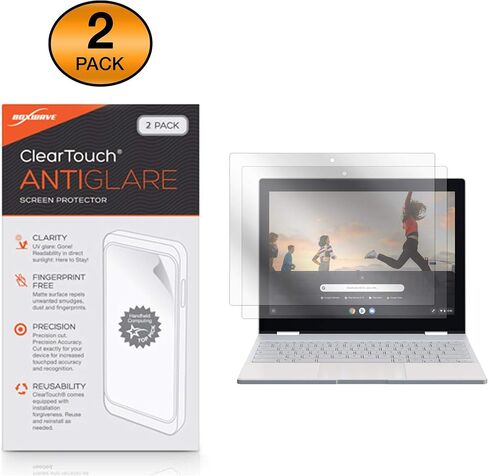 Poxwave Screen Protector متوافق مع Google Pixelbook-Cleartouch Anti-Glare (2 pack) ، Hosti-Fingerprint Matte Skin for Google Pixelbook in Saudi Arabia
