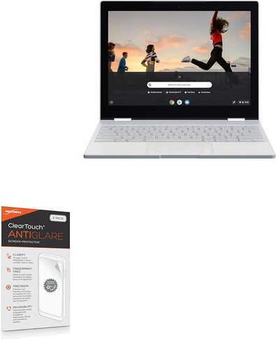 Poxwave Screen Protector متوافق مع Google Pixelbook-Cleartouch Anti-Glare (2 pack) ، Hosti-Fingerprint Matte Skin for Google Pixelbook in Saudi Arabia