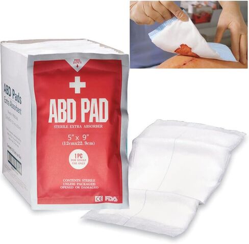 IFAK Kit Trauma Kit Military Medical First Aid Kits Bleeding Contral Emergency Survival Bug Out Bag for Camping Gear Supplies Hiking (Red) in Kuwait