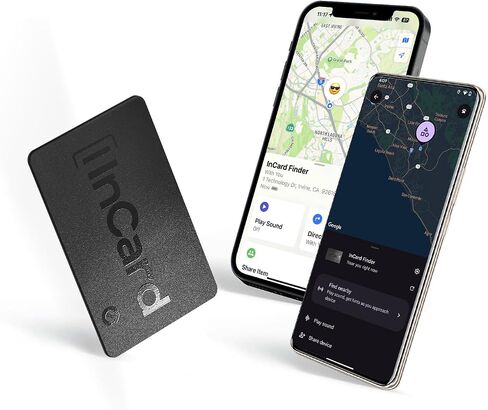 [2025 جديد ، مصمم في كاليفورنيا] تتبع محفظة ، تصل إلى 5 سنوات من عمر البطارية ، مصدقة من Apple Find My & Google's Find Hub (Find My Gachor in Saudi Arabia