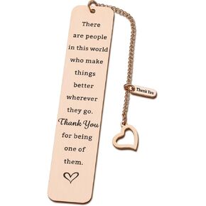 Appreciation Bookmark Gifts for Boss Lady Friends Work Besties Coworker Leaving Going Away Gifts for Women Mom Friendship Gifts for Women Friends Birthday Christmas Gifts for Friends Grandmom Female