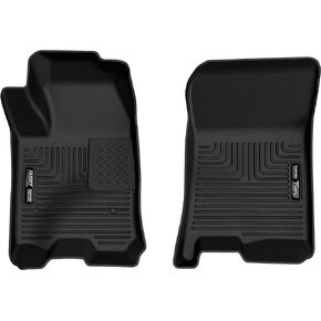 Husky Liners - Weatherbeater | Fits 2023 - 2024 Chevrolet Colorado, 2024 GMC Canyon, Crew Cab - Front Liners - Black - 2 pcs.| 13221