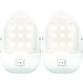 Optronics RVILL33P Single Fixture On/Off Switch (Interior Led Rv Light) , White in Saudi Arabia