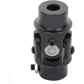 SCITOO 3/4"DD x 9/16"-26 Spline Steering joints,length 83mm Black Single U-Joint