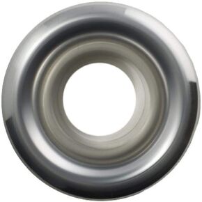 VELOCITY STACKS 4.0" NECK ADAPTER Aluminum - Anodized Silver, Universal