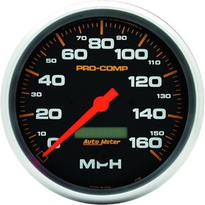 AUTO METER 5189 Pro-Comp Electric in-Dash Speedometer,5.000 in.