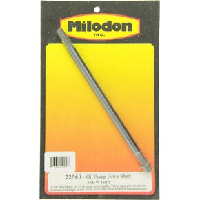 Milodon 22560 4130 Chrome Moly Oil Pump Drive Shaft for Ford Windsor 351