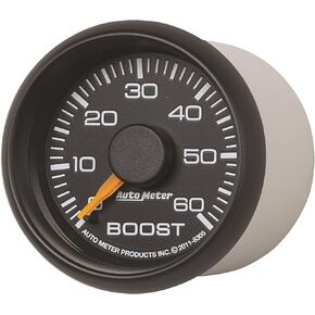 Auto Meter 8305 Chevy Factory Match Mechanical Boost Gauge 2.3125 in.