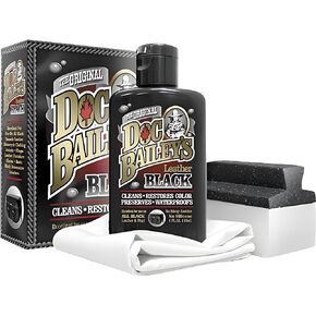 Re-Dye Kit for Black Canvas Tops, Biminis or Outdoor Covers - Recolor & Restore Aged and Faded Soft Tops or Anything Canvas - Convertibles and 4x4 tops on Jeeps, Broncos & All Soft Tops