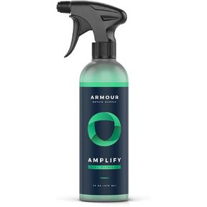 Amplify Waterless Detailer: Quick & Easy Gloss Enhancement | Streak-Free, Hydrophobic Formula | Safe on All Vehicles | 16oz Trigger Spray