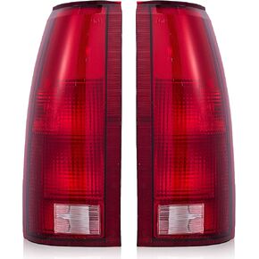 Tail Lights Fit for Chevrolet GMC 88-00 C/K 92-99 Suburban 92-00 Yukon 92-94 Blazer 95-00 Tahoe [GM2800104 5977867 GM2801104 5977868] Pair w/o bulbs and circuit board in Kuwait