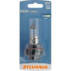SYLVANIA - H13 Basic - Halogen Bulb for Headlight and Daytime Running Lights (Contains 1 Bulb)