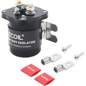 RECOIL 500 Amp Mobile Audio Battery Isolator and High Current Starter Relay
