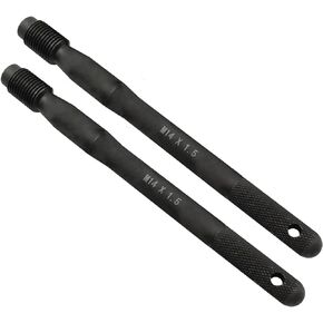 ZKTOOL10PC دبوس محاذاة العجلات، مسامير تثبيت العجلات، أداة دليل محاذاة شماعات العجلات السوداء، أداة ميكانيكية للسيارات ذات مسمار العروة، أداة لتغيير الإطارات على السيارات ذات مسامير العروة،