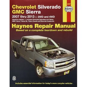 Haynes 24067 Chevy Silverado & GMC Sierra Repair Manual (2007-2014)