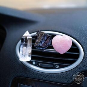 Conscious Items - Spiritual GPS - Guardian Healing Crystals for Car - Crystal Car Accessories - Car Charms - Car Ornament - Car Crystals - Crystal Gifts for Women - Car Vent Accessories