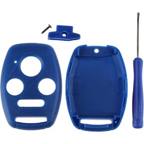 2 Replacement Key Fob Shell Case Kit for Honda Accord Civic CR-V Pilot (Blue) in Saudi Arabia