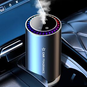 Smart Car Air Fresheners, New Smell Experience Cologne Car Freshener Essential Oil Diffuser, Adjustable Concentration, Auto On/Off, Built-in Battery, Each Bottle of Perfume Lasts 120 Days