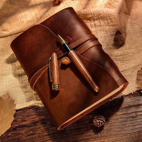 BEILUNER Luxury Walnut Ballpoint Pen Writing Set - Elegant Fancy Nice Gift Pen Set for Signature Executive Business Office Supplies - Gift Boxed with Extra Refills (Black) in Saudi Arabia