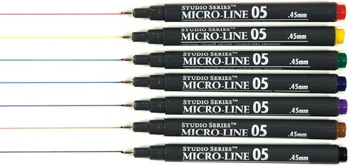Studio Series Colored Micro-Line Pen Set (Set of 7) in Saudi Arabia