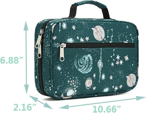 Bible Cover for Girls Bible Case Kids with Pockets Zip Study Bible Bag Childrens Good Holy Book Carrier Child Scripture Pouch Protector Organizer Gift for Daughter Standard Size Christmas Gift in Saudi Arabia