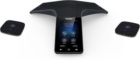 Yealink CP965 ميكروفون لاسلكي حساس للمس HD IP هاتف مؤتمر، CPW65 DECT Duo ميكروفون توسيع DECT اللاسلكي، شاشة 5 بوصة متعددة اللمس in Saudi Arabia