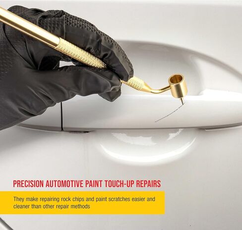 متجر مخصص 2 قلم طلاء سائل بخطوط رفيعة مع أطراف جذعية 0.5 مم و0.7 مم - آبار الحبر، الرسم، الحروف - طلاء دقيق للسيارات، إصلاح خدوش رقاقة الصخور، أداة تنظيف in Kuwait