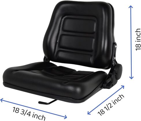 مقعد رافعة شوكية قابل للطي مع زاوية خلفية قابلة للتعديل، مقعد جرار عالمي مقاوم للماء من مادة PVC in Kuwait