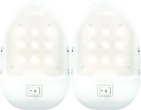 Optronics RVILL33P مفتاح تشغيل/إيقاف فردي (مصباح LED داخلي RV)، أبيض in Saudi Arabia