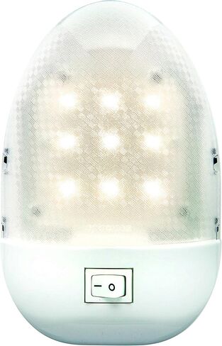 Optronics RVILL33P مفتاح تشغيل/إيقاف فردي (مصباح LED داخلي RV)، أبيض in Saudi Arabia