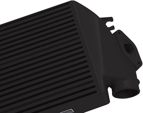 ميشيموتو MMTMIC-WRX-08BKRD مبرد داخلي علوي متوافق مع Subaru WRX 2008-2014 مبرد أسود، خرطوم أحمر in Saudi Arabia