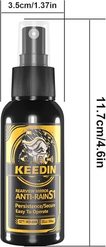 Car Glass Waterproof Coating Agent Car Windshield Spray Water Repellent Antifogging Rainproof Agent Rain Remover for Auto Glass, Windows, Windshields, Mirrors, Shower Doors in Saudi Arabia