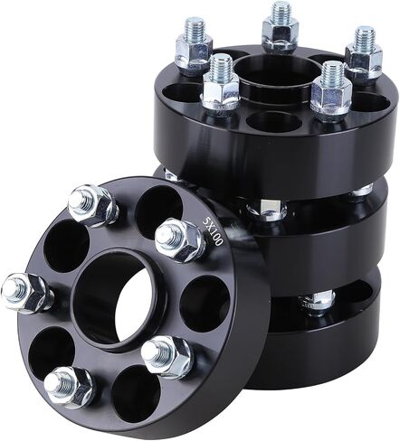 4PCS 1.5inch 5x100mm Flange Hubcentric Wheel Spacers with 12x1.5 Studs 54.1mm Bore Compatible for Toyot-a Celica Corolla Scion xD tC in Saudi Arabia