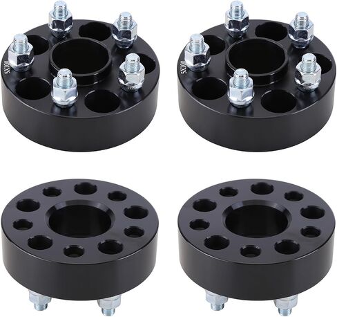 4PCS 1.5inch 5x100mm Flange Hubcentric Wheel Spacers with 12x1.5 Studs 54.1mm Bore Compatible for Toyot-a Celica Corolla Scion xD tC in Saudi Arabia