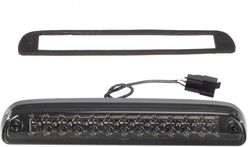 Partsam ارتفاع جبل وقف الضوء أدى استبدال ضوء الفرامل الثالث لF250 F350 F450 F550 1999-2016/Ranger/B سلسلة ضوء الفرامل الثالث واضح خلفي سقف الكابينة مركز جبل الفرامل وقف الذيل مصباح ضوء البضائع in Saudi Arabia