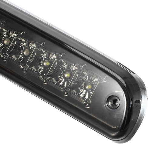 Partsam ارتفاع جبل وقف الضوء أدى استبدال ضوء الفرامل الثالث لF250 F350 F450 F550 1999-2016/Ranger/B سلسلة ضوء الفرامل الثالث واضح خلفي سقف الكابينة مركز جبل الفرامل وقف الذيل مصباح ضوء البضائع in Saudi Arabia