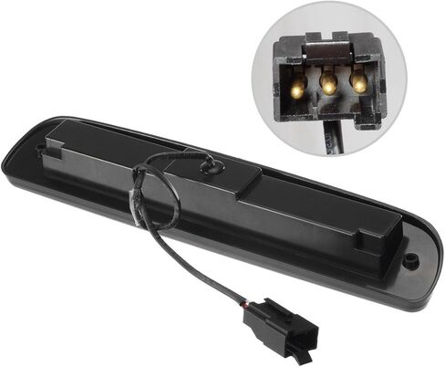 Partsam ارتفاع جبل وقف الضوء أدى استبدال ضوء الفرامل الثالث لF250 F350 F450 F550 1999-2016/Ranger/B سلسلة ضوء الفرامل الثالث واضح خلفي سقف الكابينة مركز جبل الفرامل وقف الذيل مصباح ضوء البضائع in Saudi Arabia
