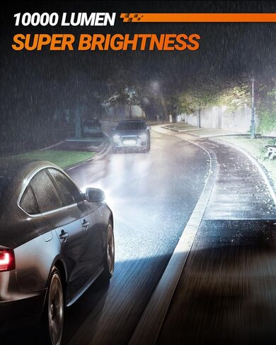 SEALIGHT H3 LED Bulbs Fog Light Bulbs,10000LM 6500K Cool White, 600% Brightness H3 LED Bulb Light for Fog Lamp, DRL, Ultra-High Heat Dissipation Performance, Non-polarity, Pack of 2 in Saudi Arabia