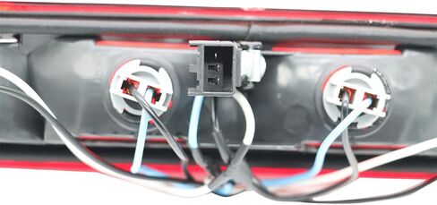High Mount Stop Third Brake Tail Light Lamp 25890530 531066 531067 Compatible with 2007-2013 1500 2500HD 3500HD (Red) in Saudi Arabia