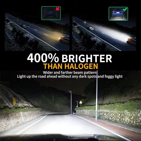 مصباح LASFIT Custom Pro-MB2 - H7 لسيارة Mercedes-Benz Volkswagen مع قابس محول التجنيب والتشغيل (عبوة من 2) in Kuwait