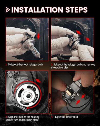 مصباح LASFIT Custom Pro-MB2 - H7 لسيارة Mercedes-Benz Volkswagen مع قابس محول التجنيب والتشغيل (عبوة من 2) in Kuwait