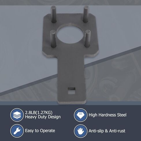 أداة حامل مفتاح ربط العمود المرفقي من PLAYOCCAR متوافقة مع VW Routan Dodge Chrysler Ram 3.6L 3.2L 3.0L، OEM 10198A، دبوس ممتد 40 مم وتصميم فولاذي عالي التحمل in Kuwait