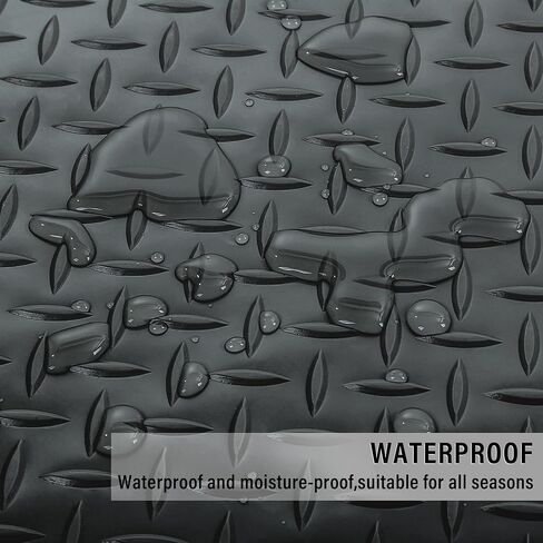 7.5 x 20 FT,2.4 mm Thickness Garage Mats for Floor,PVC Anti-Slip Garage & Shop Floor & Parking mats,Garage Floor Mat for Workshop,Gym,Golf Cart Parking or Trailers,Garage Flooring Roll - Grey in Saudi Arabia