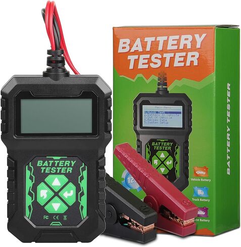 CARTMAN 12V Car Battery Alternator Tester, Test Battery Condition & Alternator Charging, LED Indication in Saudi Arabia
