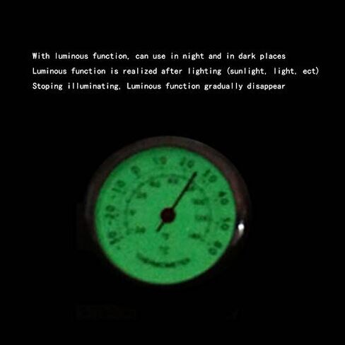 ميزان حرارة لوحة قيادة السيارة - ميزان حرارة صغير لتزيين فتحة تهوية السيارة in Kuwait