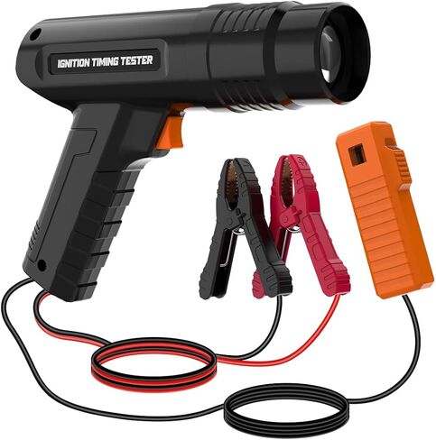 DUOYI Timing Light Automotive Engine Timing Lights 12V Ignition Timing Light with Strobe Lamp Inductive Timing Tool Kit Reverse Polarity/Overload Protection Ignition Timing Tool with 4.5ft Lead in Saudi Arabia