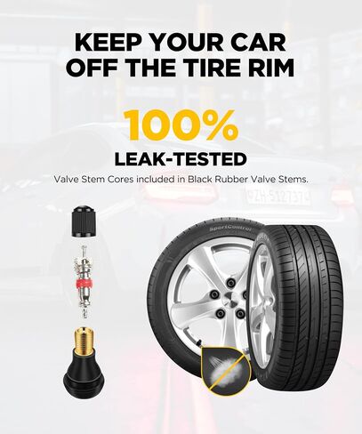 Tire Valve Stem Puller Tools Set,Includes Valve Stem Cores,4 Way Valve Core Remover,Single Head Tire Valve Core Remover,Valve Stem Installer, Tire Repair Schrader Valve Tool in Kuwait