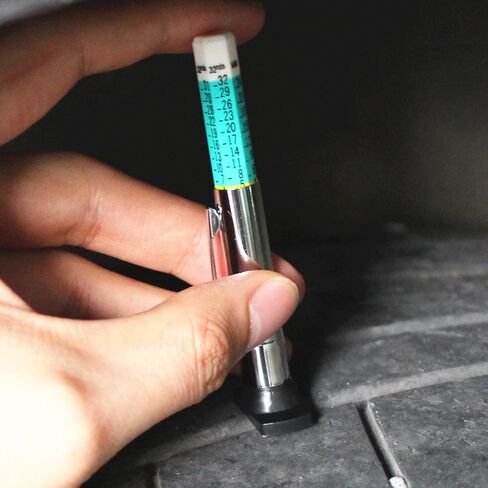 Tire Tread Depth Gauge, Tread Depth Gauge, Tire Gauges, Color Coded Tire Depth Gauge, Tire Tread Gauge, Tire Tread Depth Accurate Measurement Tools by PROND (White Type) in Saudi Arabia